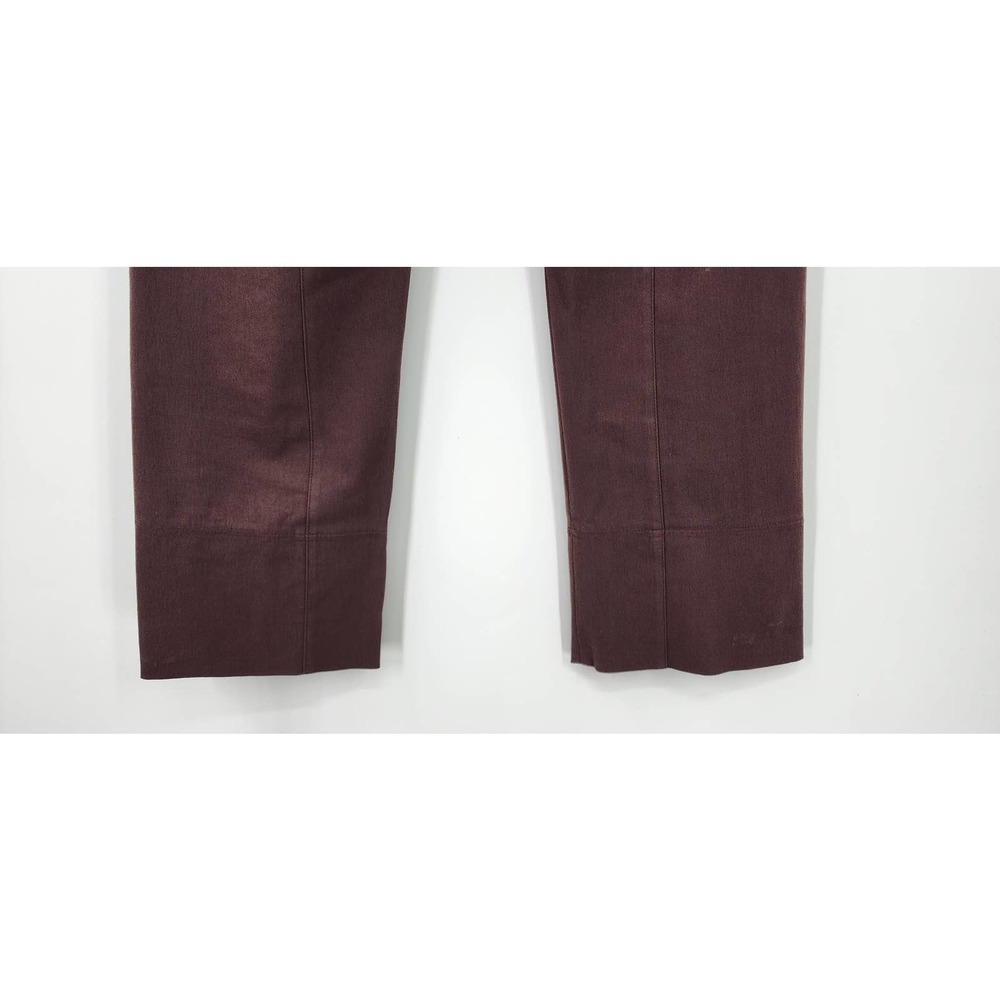 Marni Cropped Trouser Pants Made In Italy Brown Womens Euro 44 - Picture 6 of 15